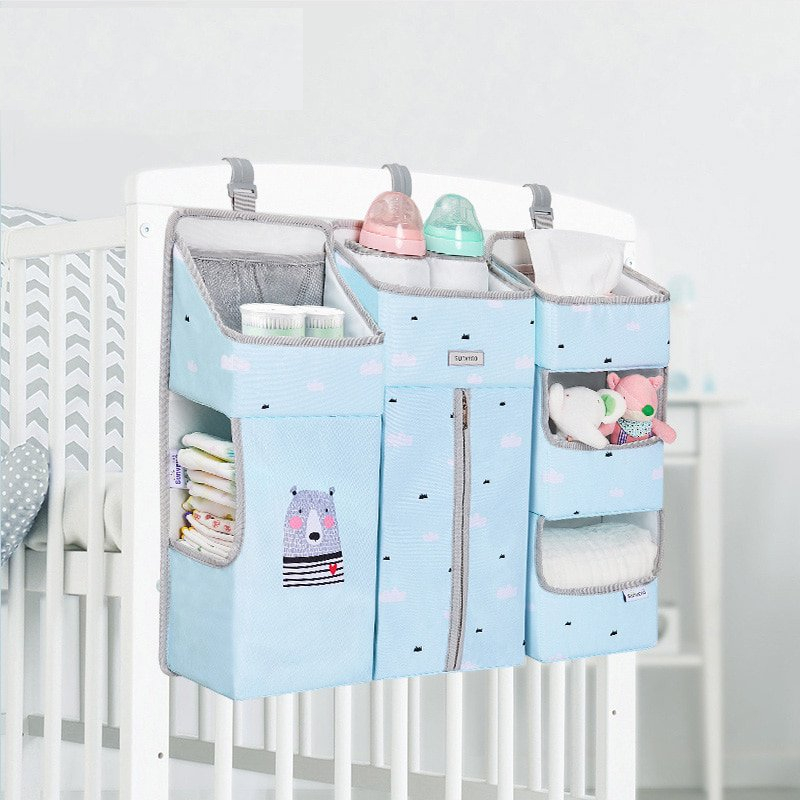 Diaper Caddy Crib Storage Bag